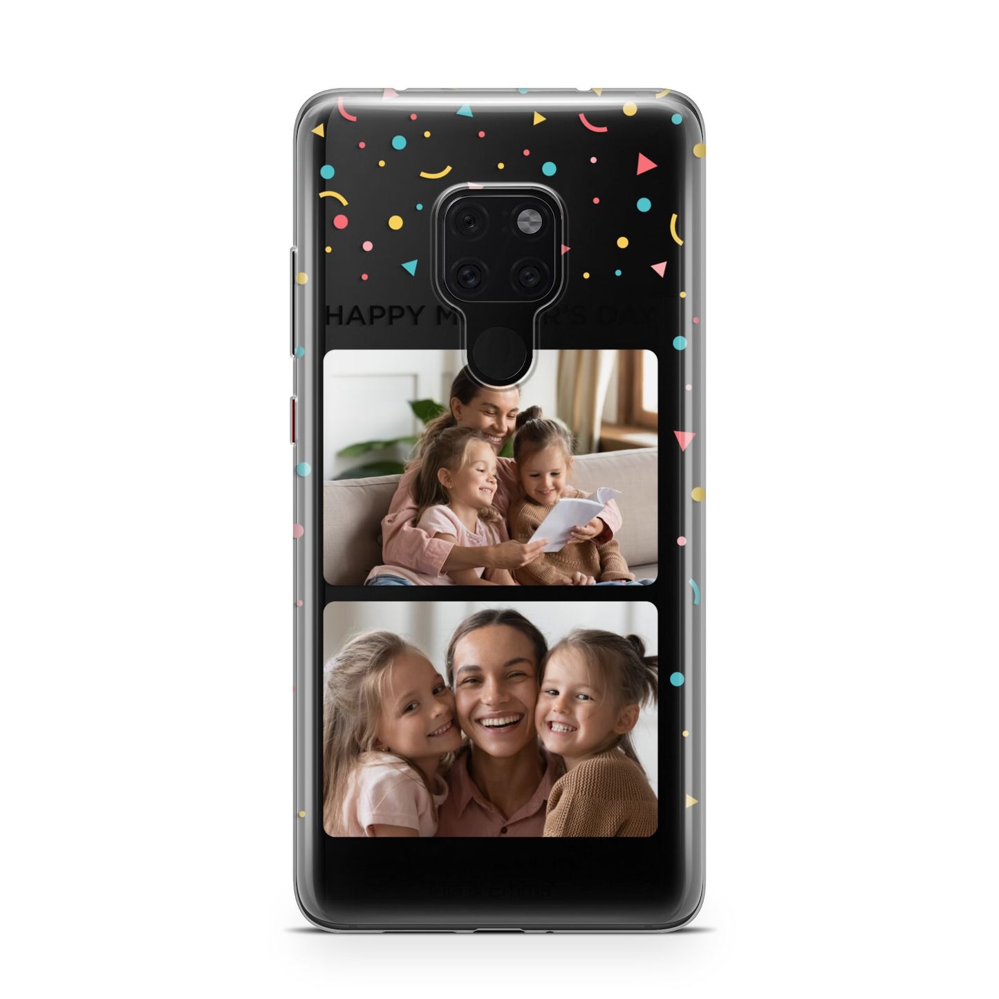 Mothers Day Confetti Photos with Names Huawei Mate 20 Phone Case