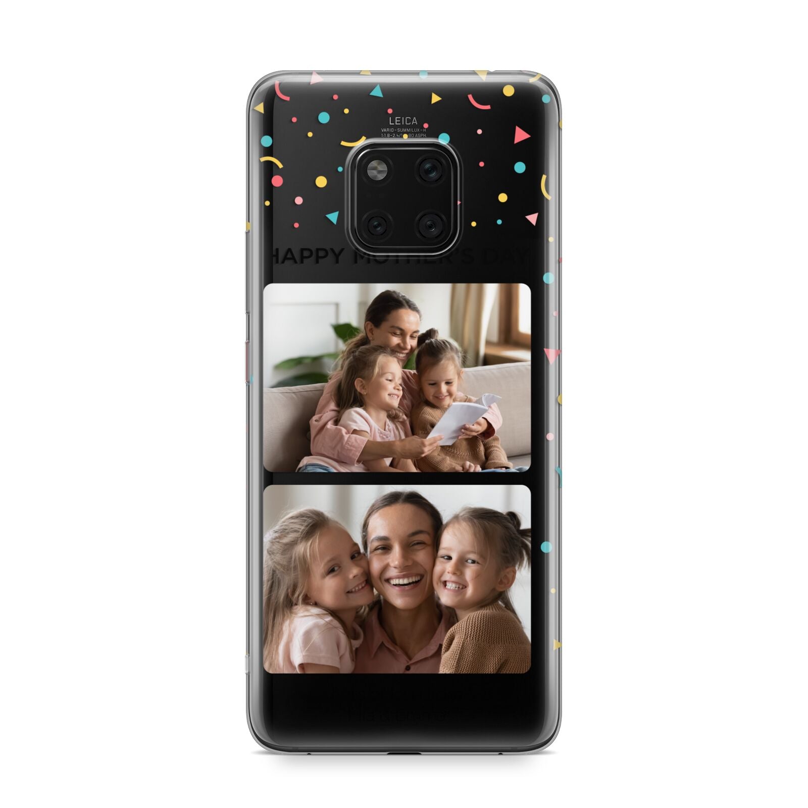 Mothers Day Confetti Photos with Names Huawei Mate 20 Pro Phone Case