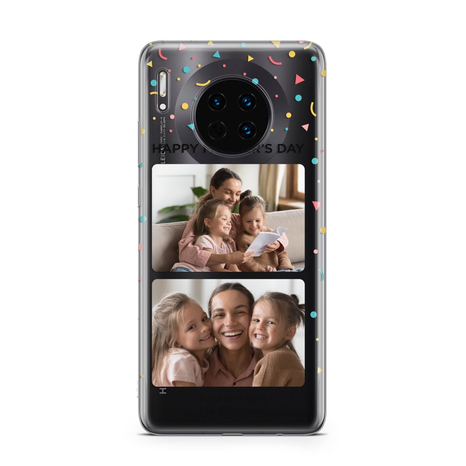 Mothers Day Confetti Photos with Names Huawei Mate 30