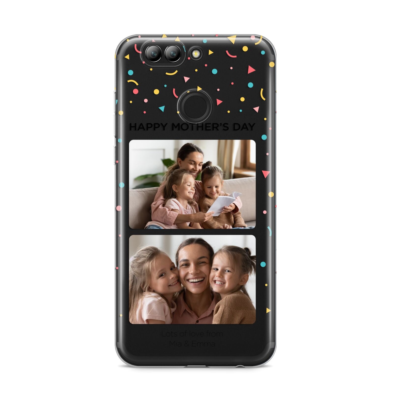 Mothers Day Confetti Photos with Names Huawei Nova 2s Phone Case