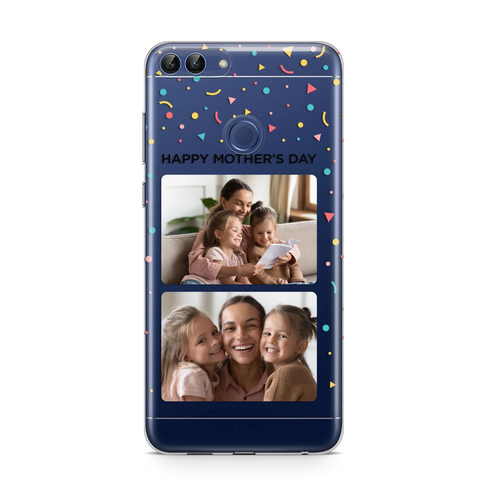 Mothers Day Confetti Photos with Names Huawei P Smart Case