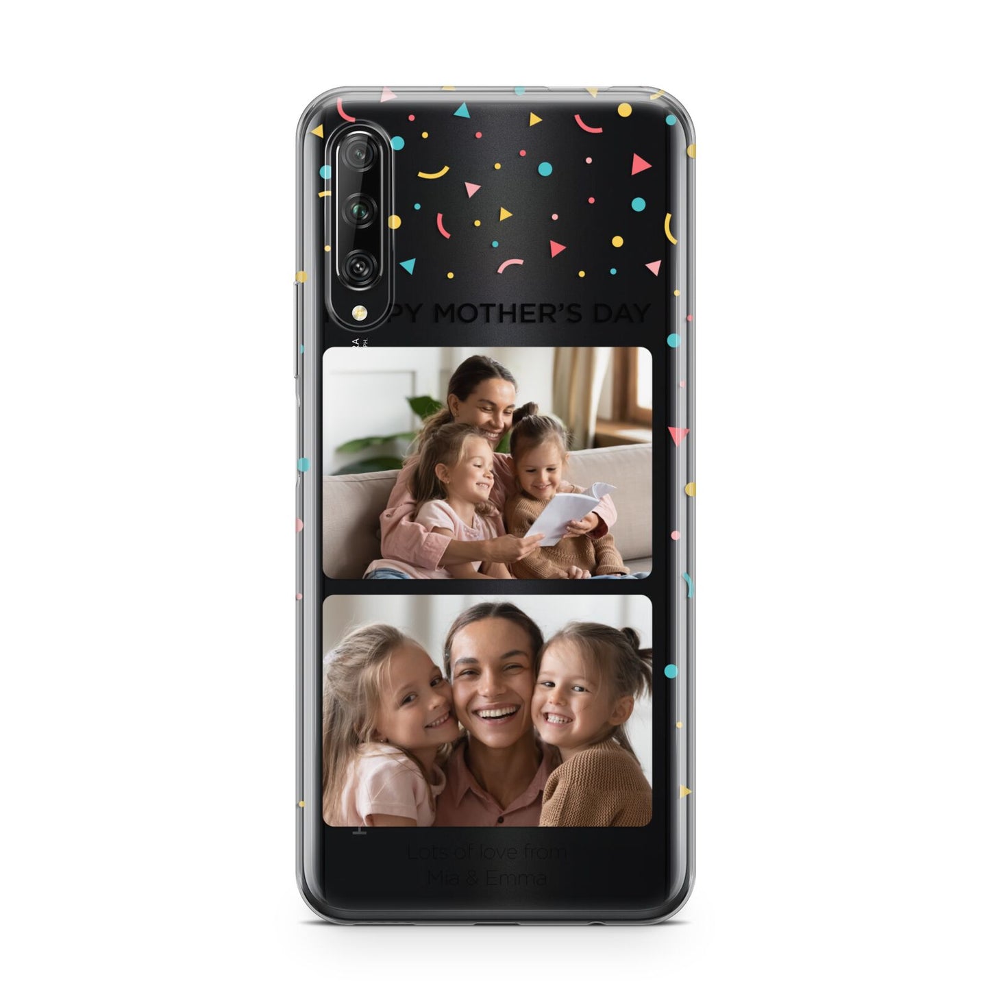 Mothers Day Confetti Photos with Names Huawei P Smart Pro 2019