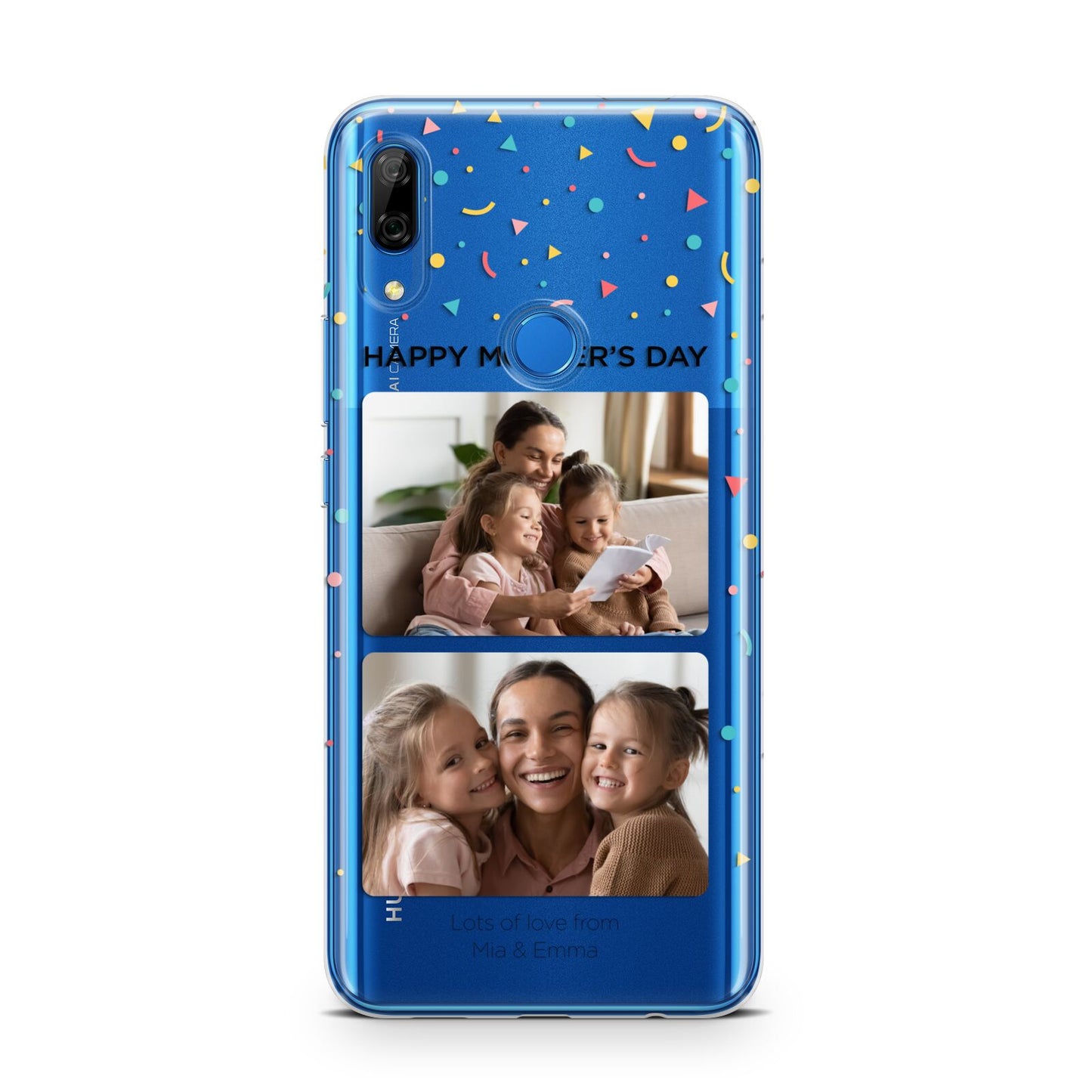 Mothers Day Confetti Photos with Names Huawei P Smart Z