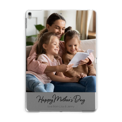 Mothers Day Family Photo Apple iPad Silver Case