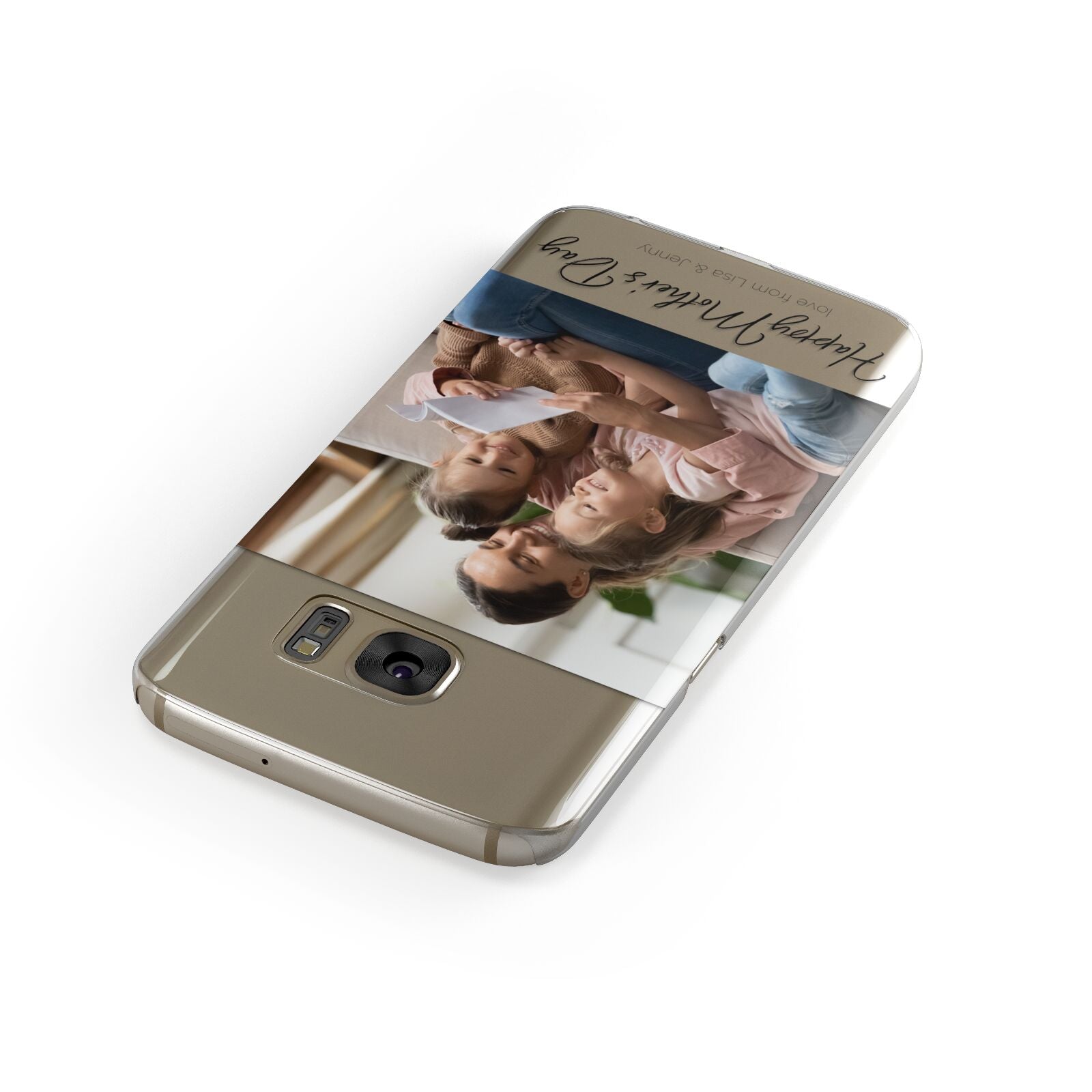 Mothers Day Family Photo Samsung Galaxy Case Front Close Up