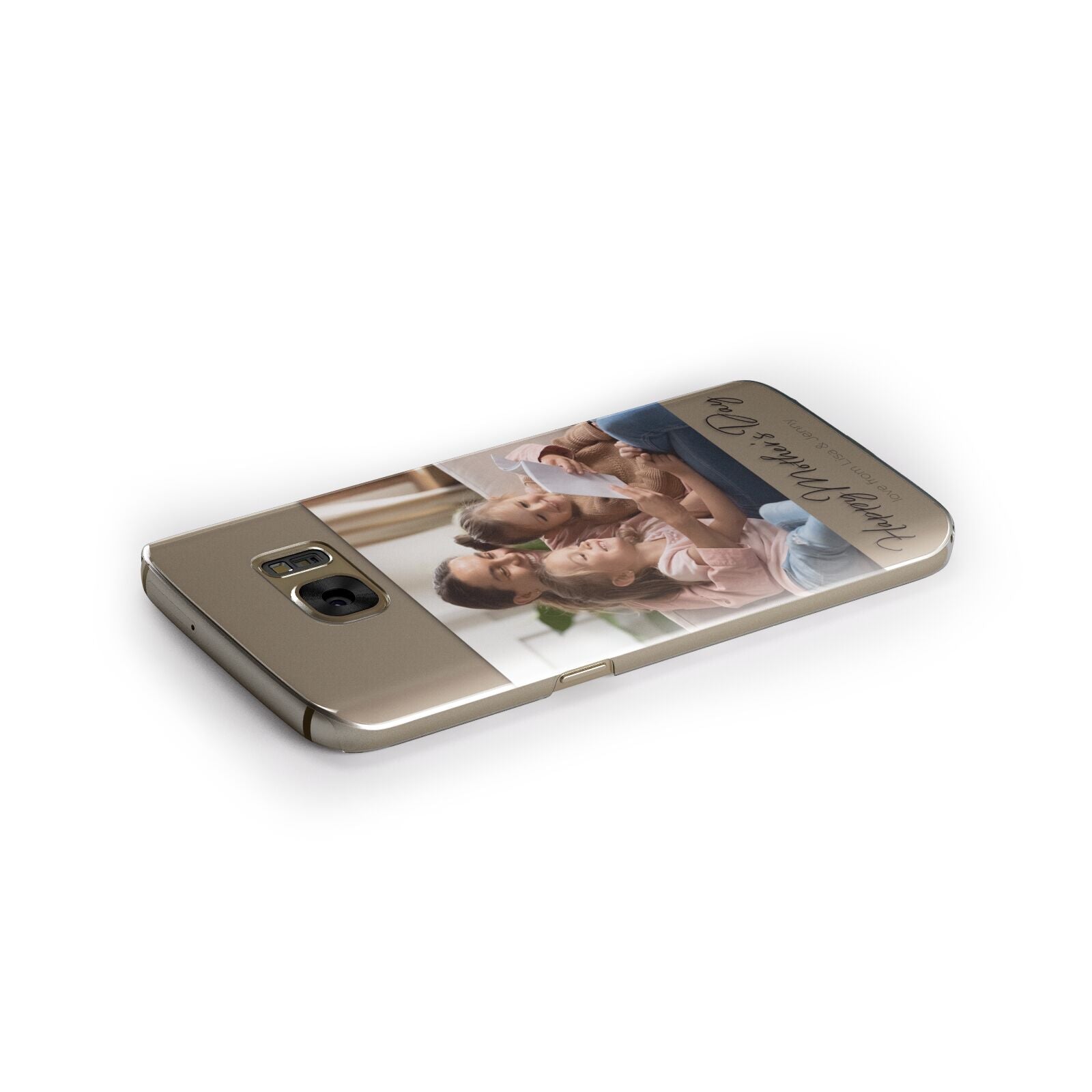 Mothers Day Family Photo Samsung Galaxy Case Side Close Up