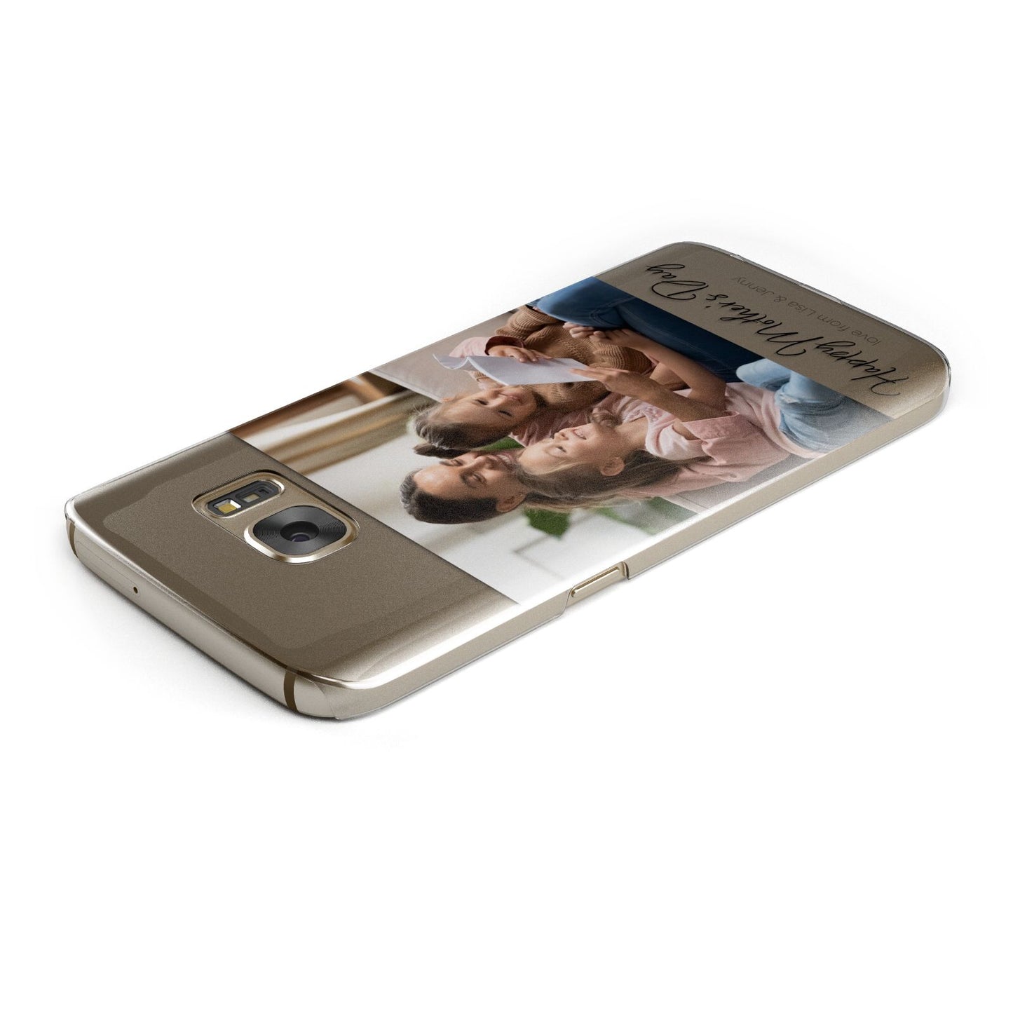 Mothers Day Family Photo Samsung Galaxy Case Top Cutout