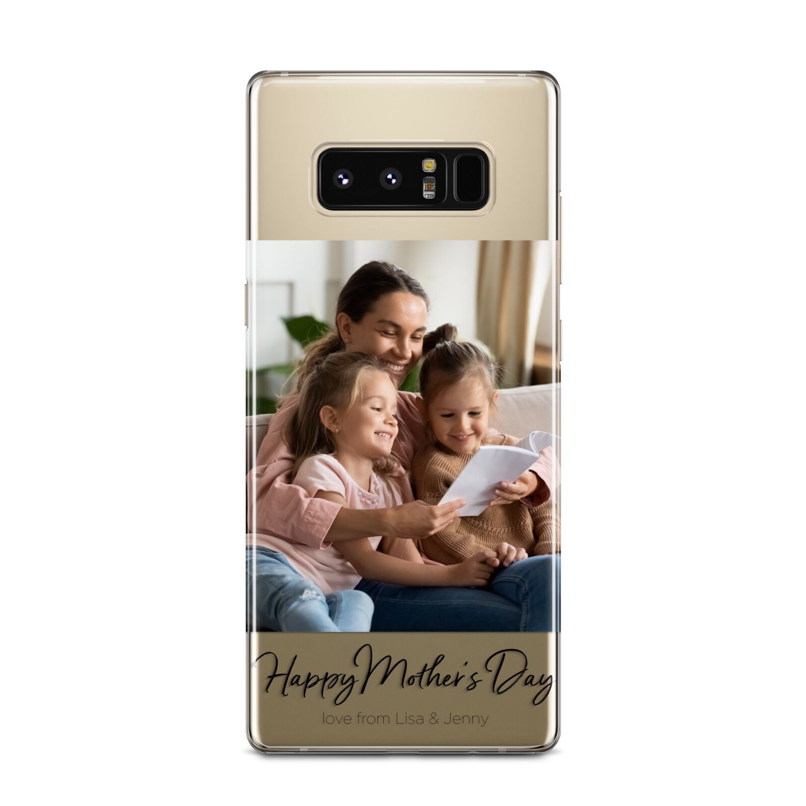 Mothers Day Family Photo Samsung Galaxy Note 8 Case