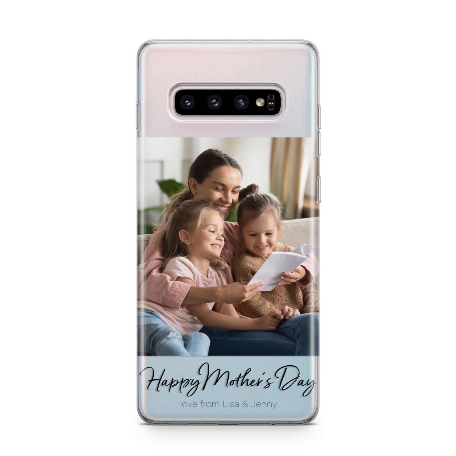 Mothers Day Family Photo Samsung Galaxy S10 Plus Case