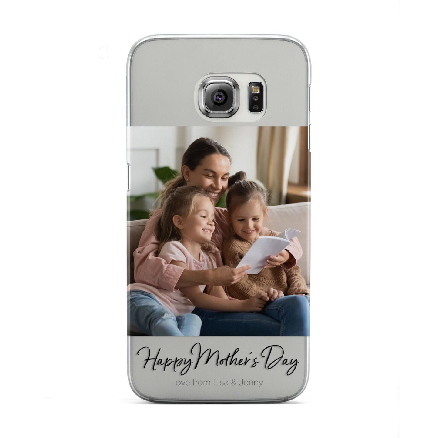 Mothers Day Family Photo Samsung Galaxy S6 Edge Case