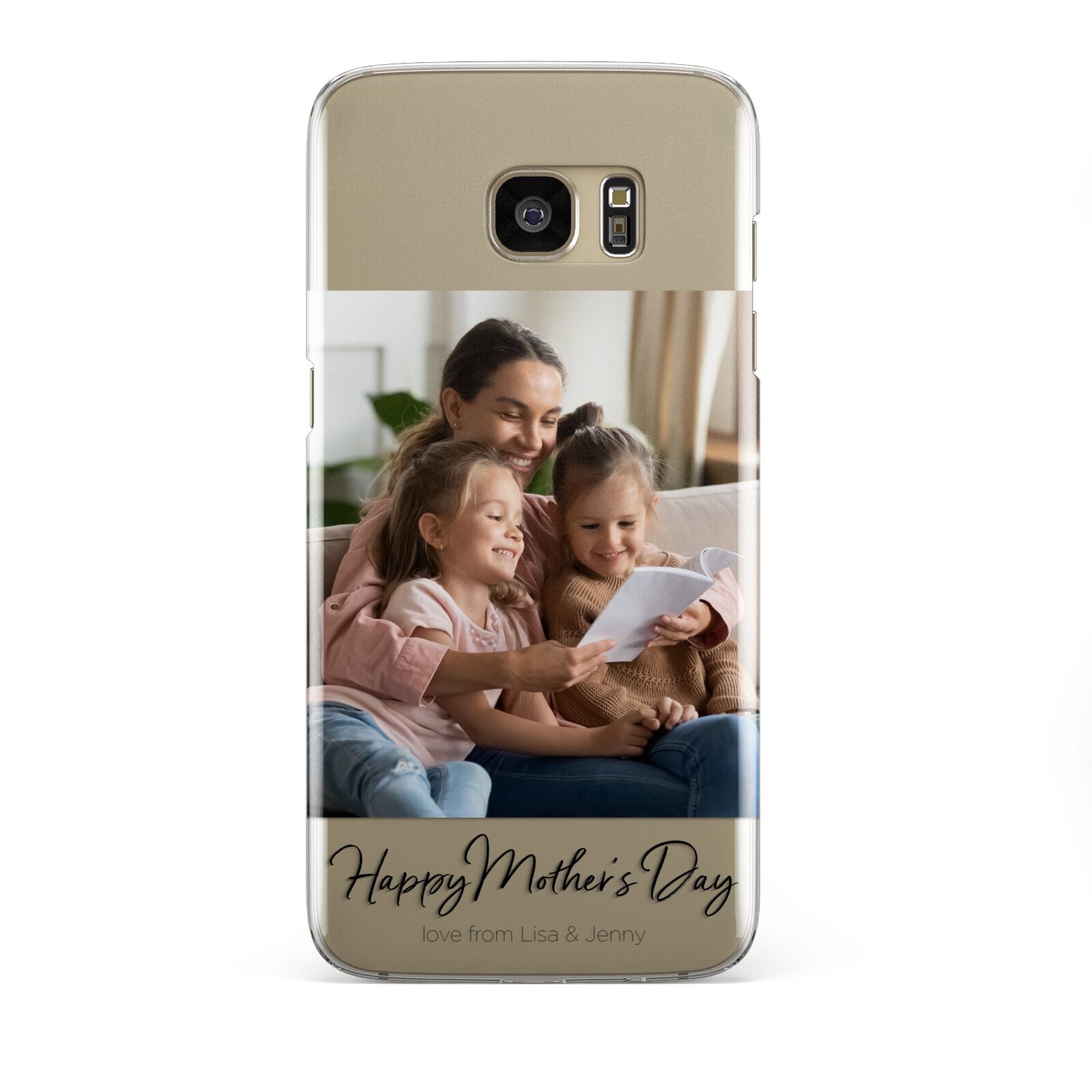 Mothers Day Family Photo Samsung Galaxy S7 Edge Case