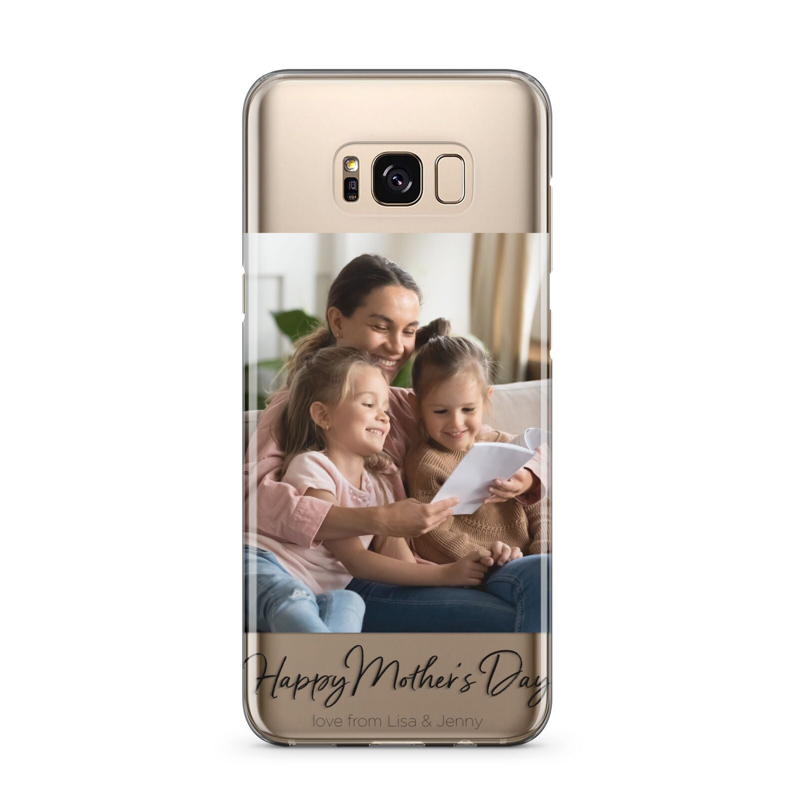 Mothers Day Family Photo Samsung Galaxy S8 Plus Case