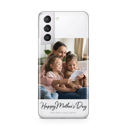 Mothers Day Family Photo Samsung S21 Case