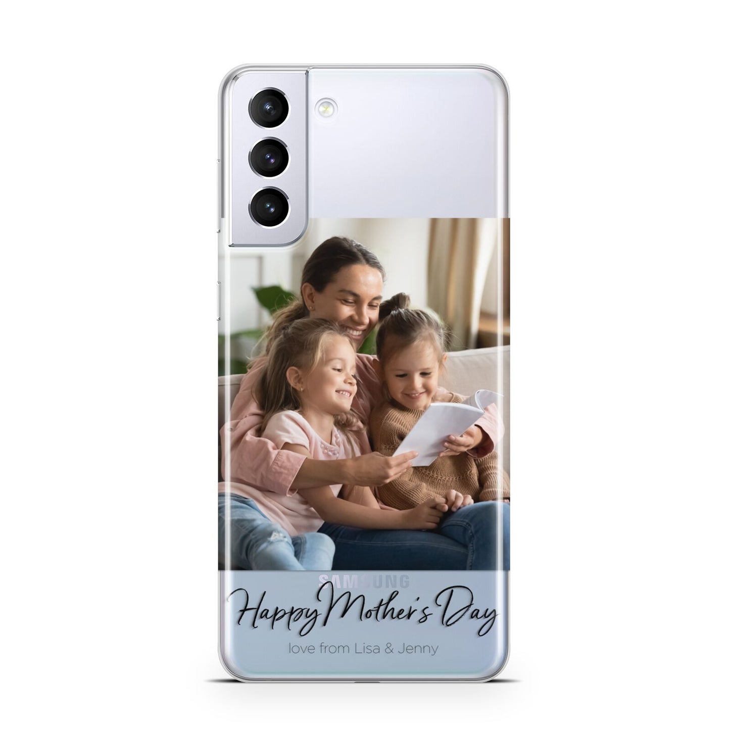 Mothers Day Family Photo Samsung S21 Plus Case