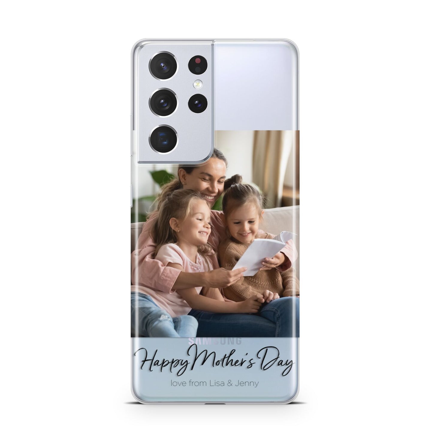 Mothers Day Family Photo Samsung S21 Ultra Case