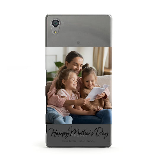 Mothers Day Family Photo Sony Xperia Case