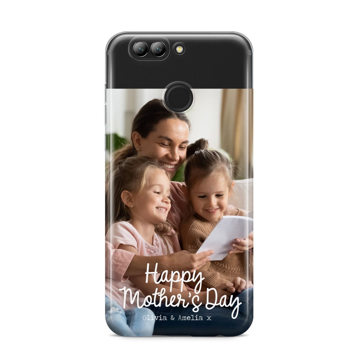 Mothers Day Family Photo with Names Huawei Nova 2s Phone Case