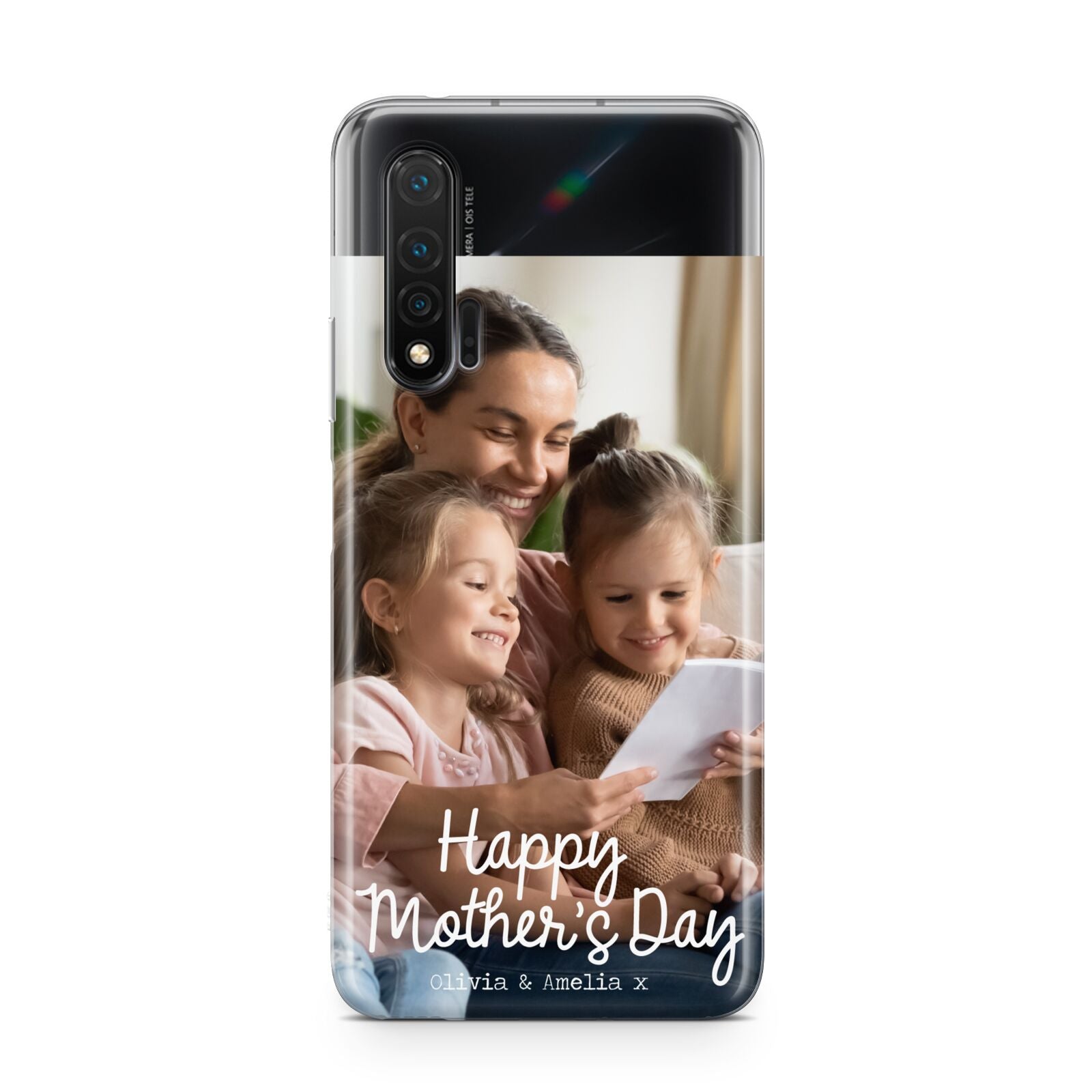 Mothers Day Family Photo with Names Huawei Nova 6 Phone Case