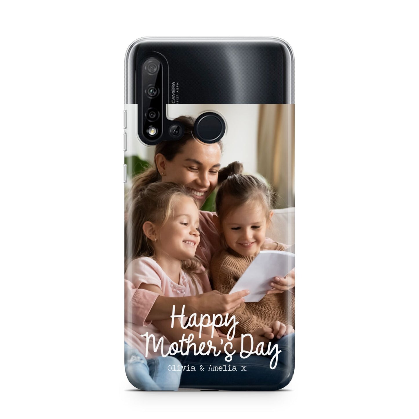 Mothers Day Family Photo with Names Huawei P20 Lite 5G Phone Case