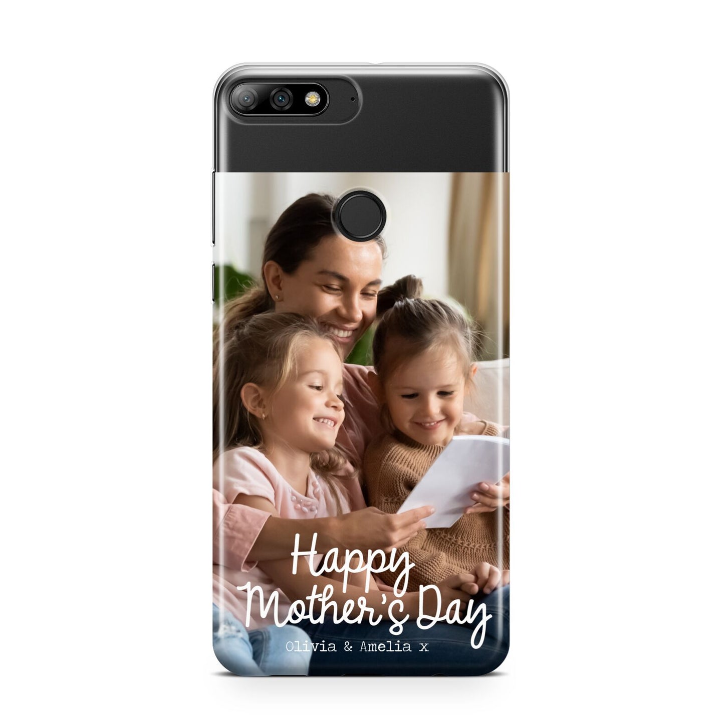 Mothers Day Family Photo with Names Huawei Y7 2018