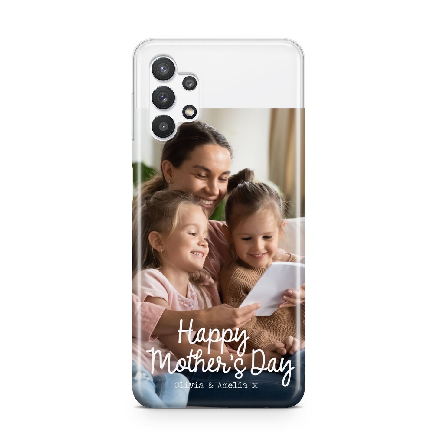 Mothers Day Family Photo with Names Samsung A32 5G Case