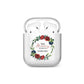 Mothers Day Flower Plaque AirPods Case