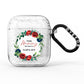 Mothers Day Flower Plaque AirPods Glitter Case