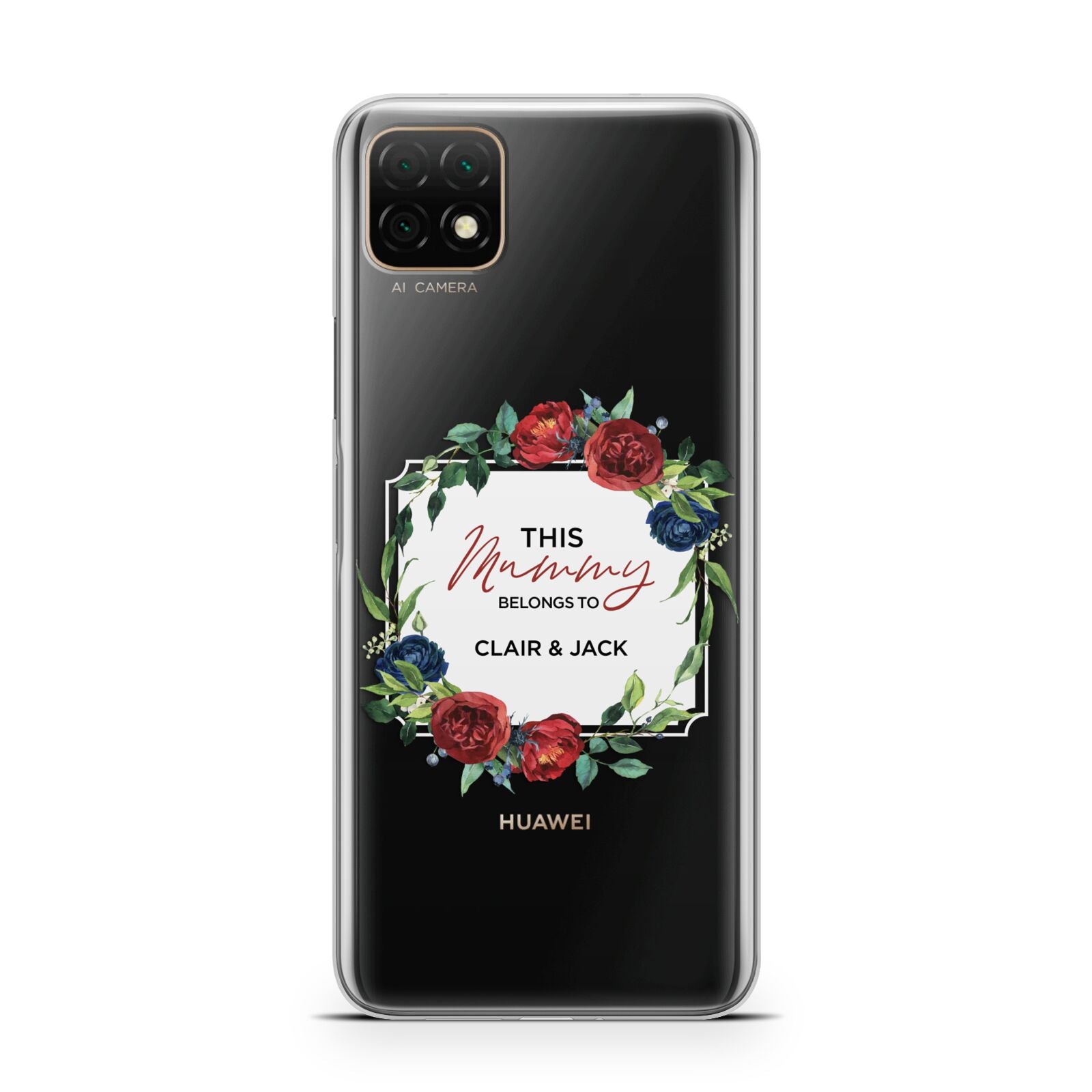 Mothers Day Flower Plaque Huawei Enjoy 20 Phone Case