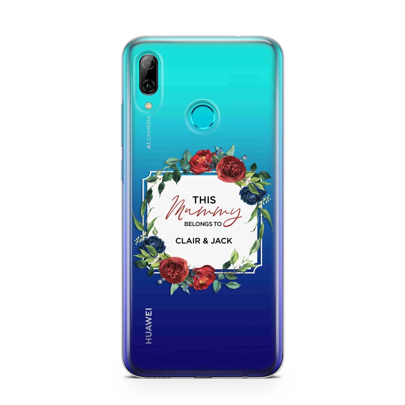 Mothers Day Flower Plaque Huawei P Smart 2019 Case