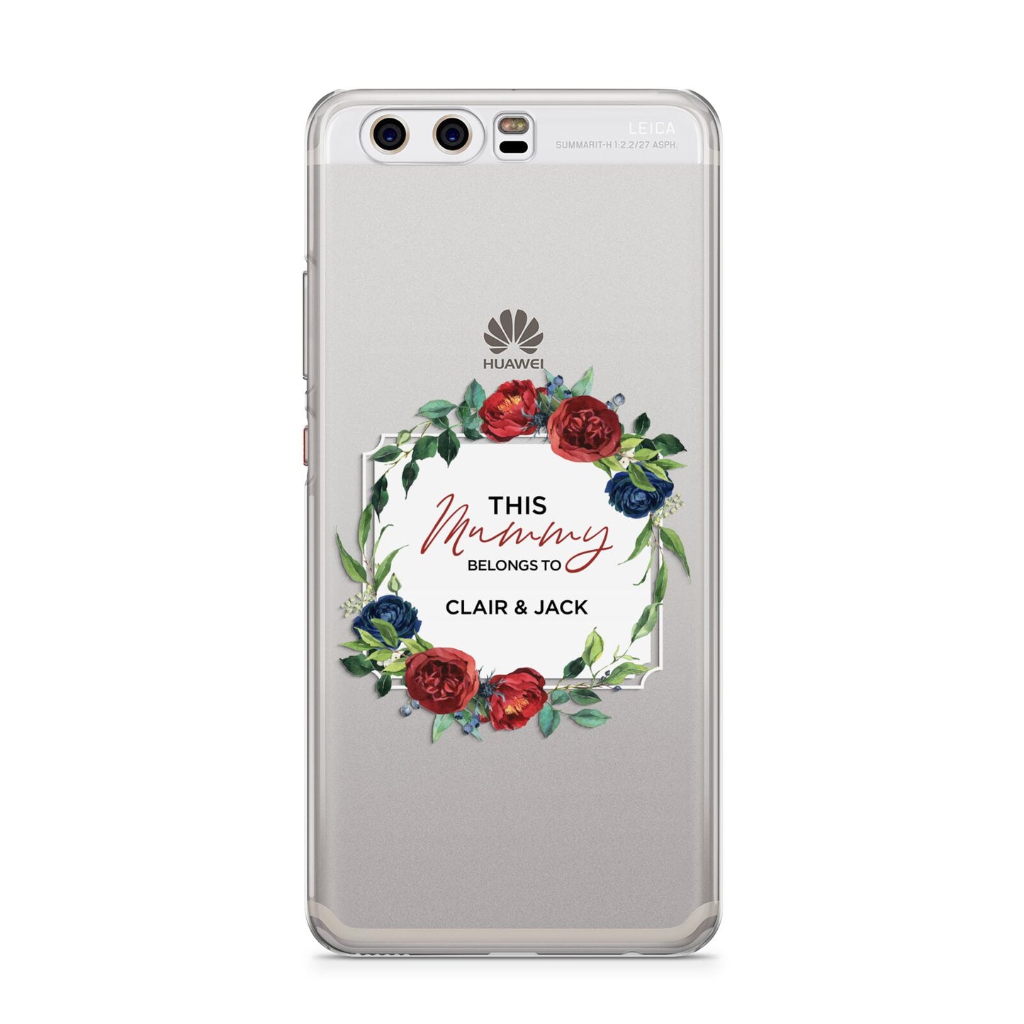 Mothers Day Flower Plaque Huawei P10 Phone Case