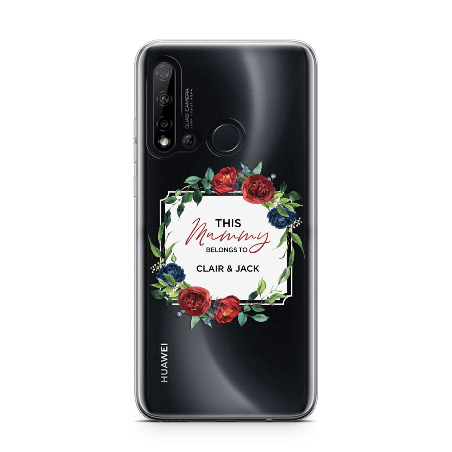 Mothers Day Flower Plaque Huawei P20 Lite 5G Phone Case