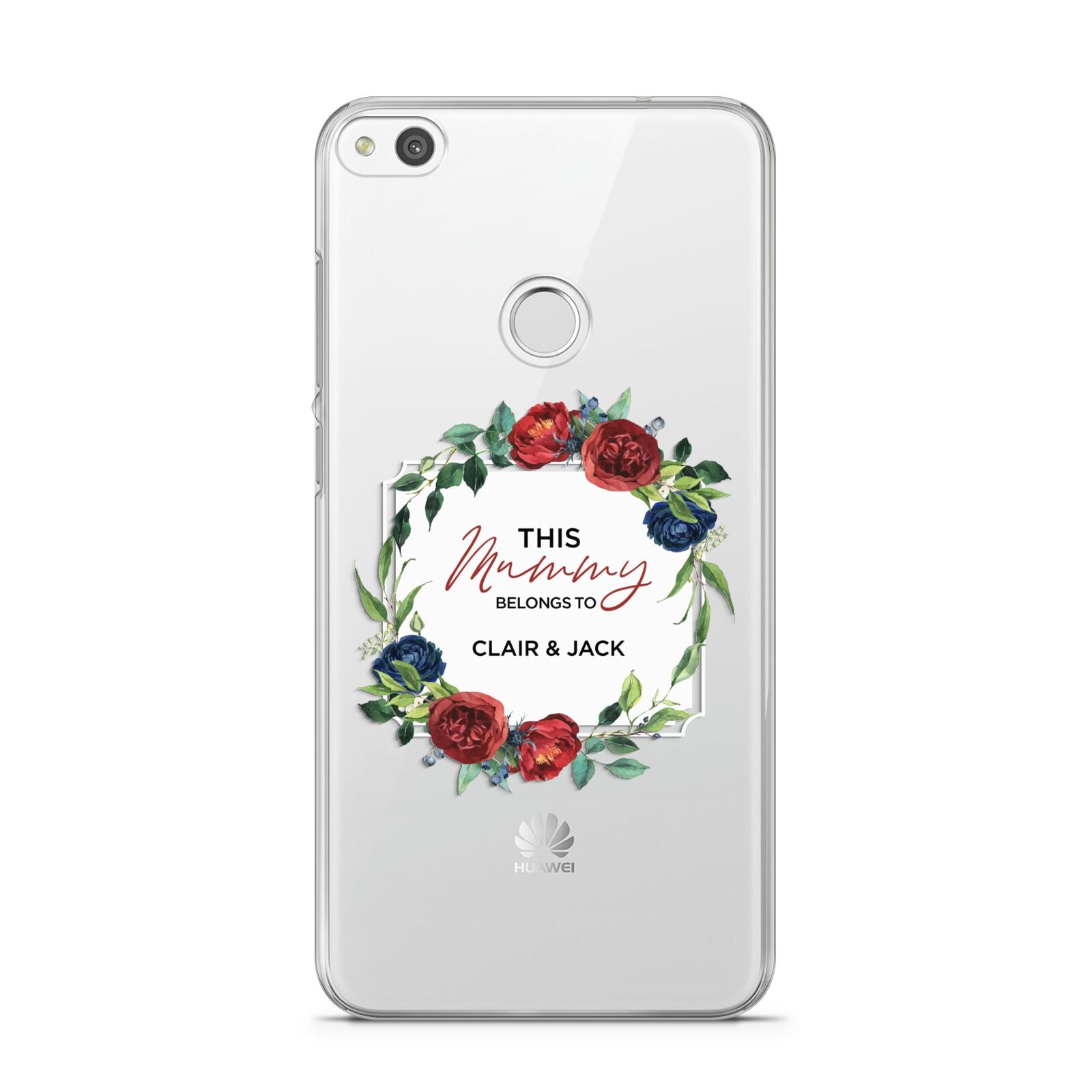 Mothers Day Flower Plaque Huawei P8 Lite Case