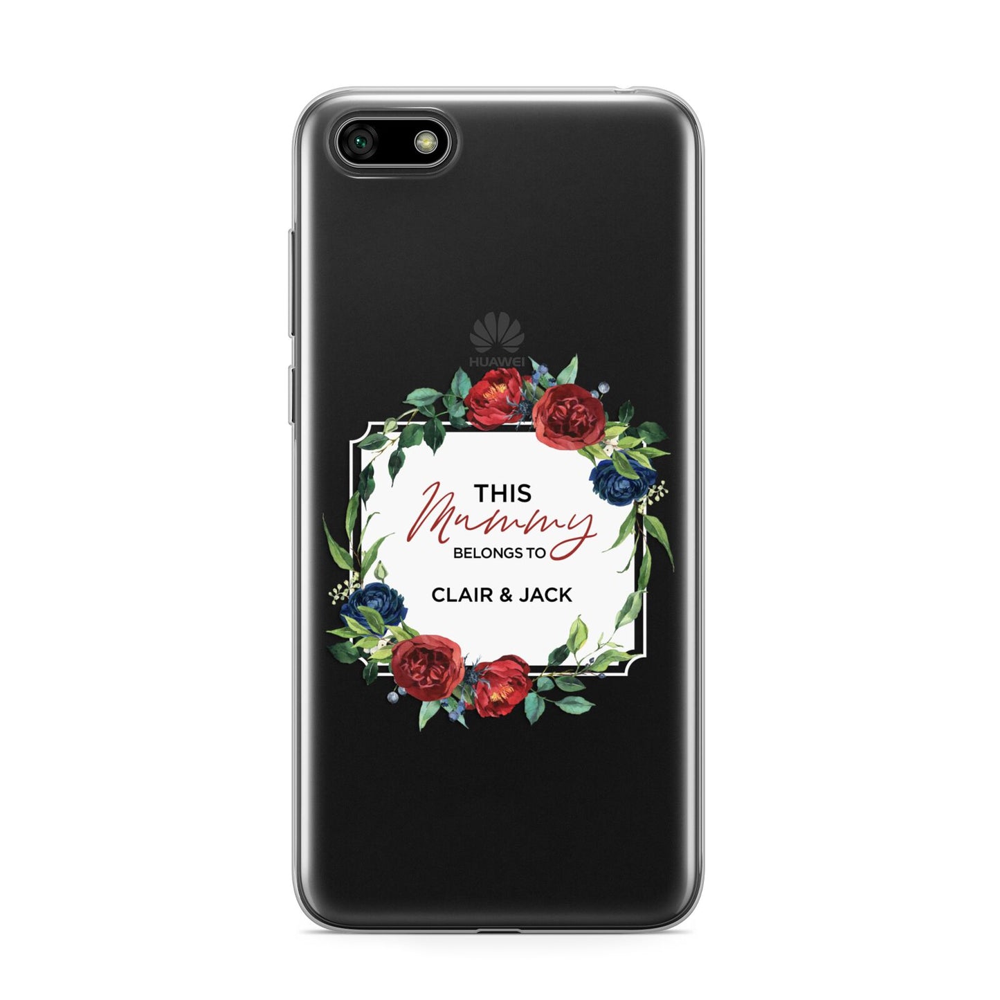 Mothers Day Flower Plaque Huawei Y5 Prime 2018 Phone Case