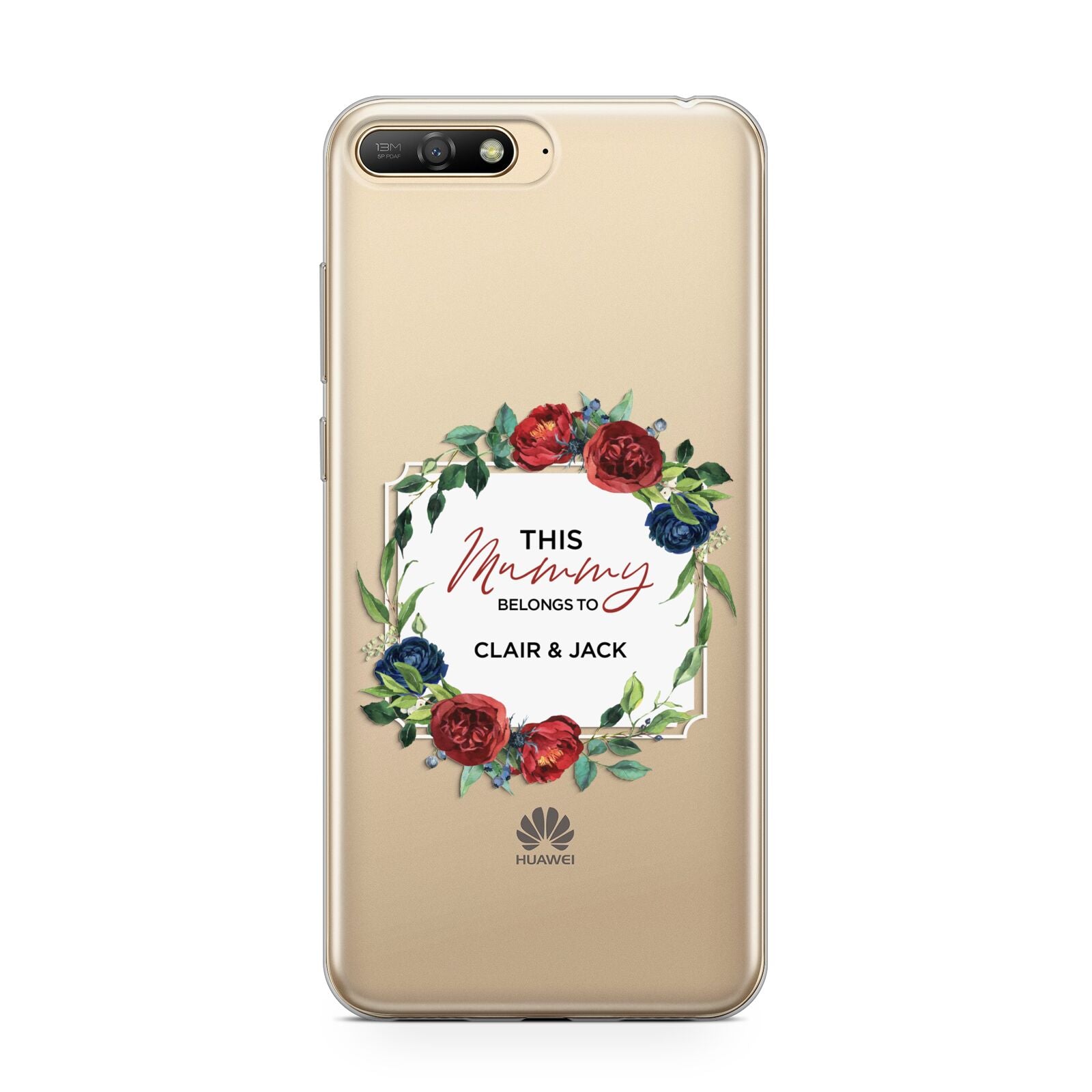 Mothers Day Flower Plaque Huawei Y6 2018