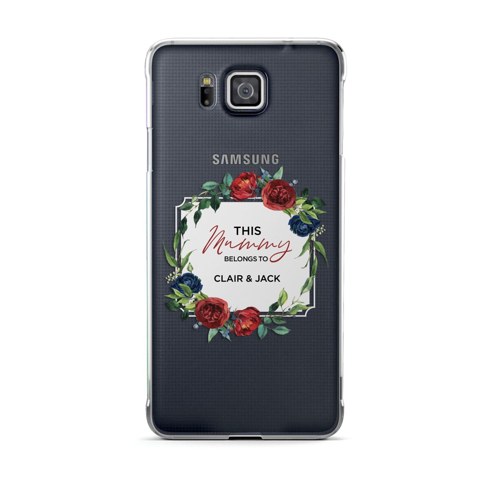 Mothers Day Flower Plaque Samsung Galaxy Alpha Case