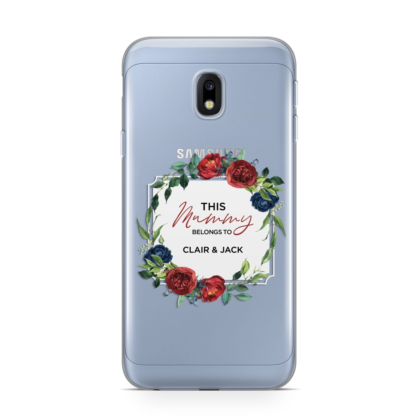 Mothers Day Flower Plaque Samsung Galaxy J3 2017 Case