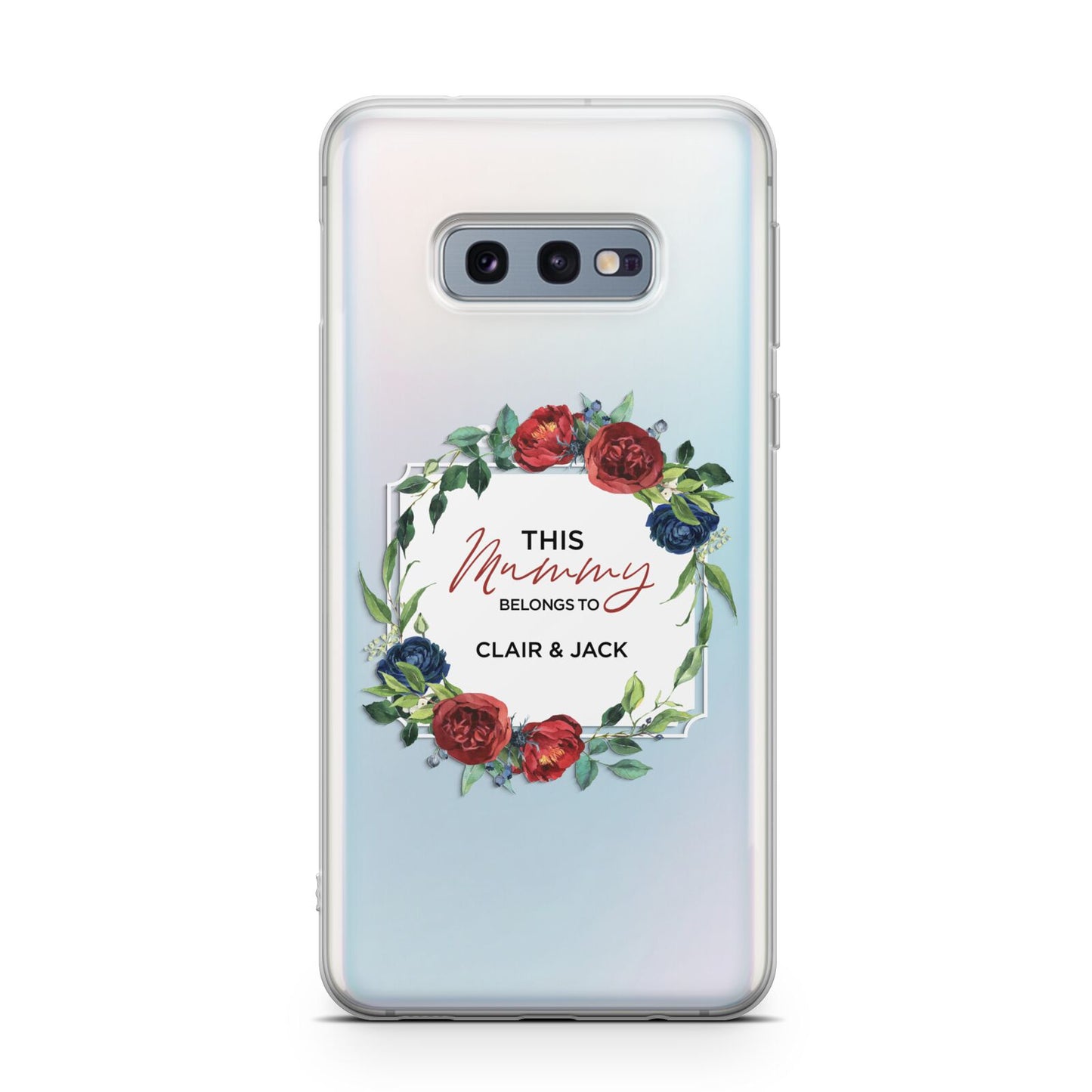 Mothers Day Flower Plaque Samsung Galaxy S10E Case