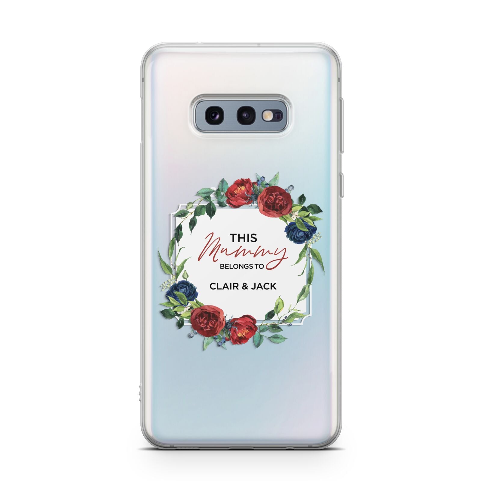 Mothers Day Flower Plaque Samsung Galaxy S10E Case