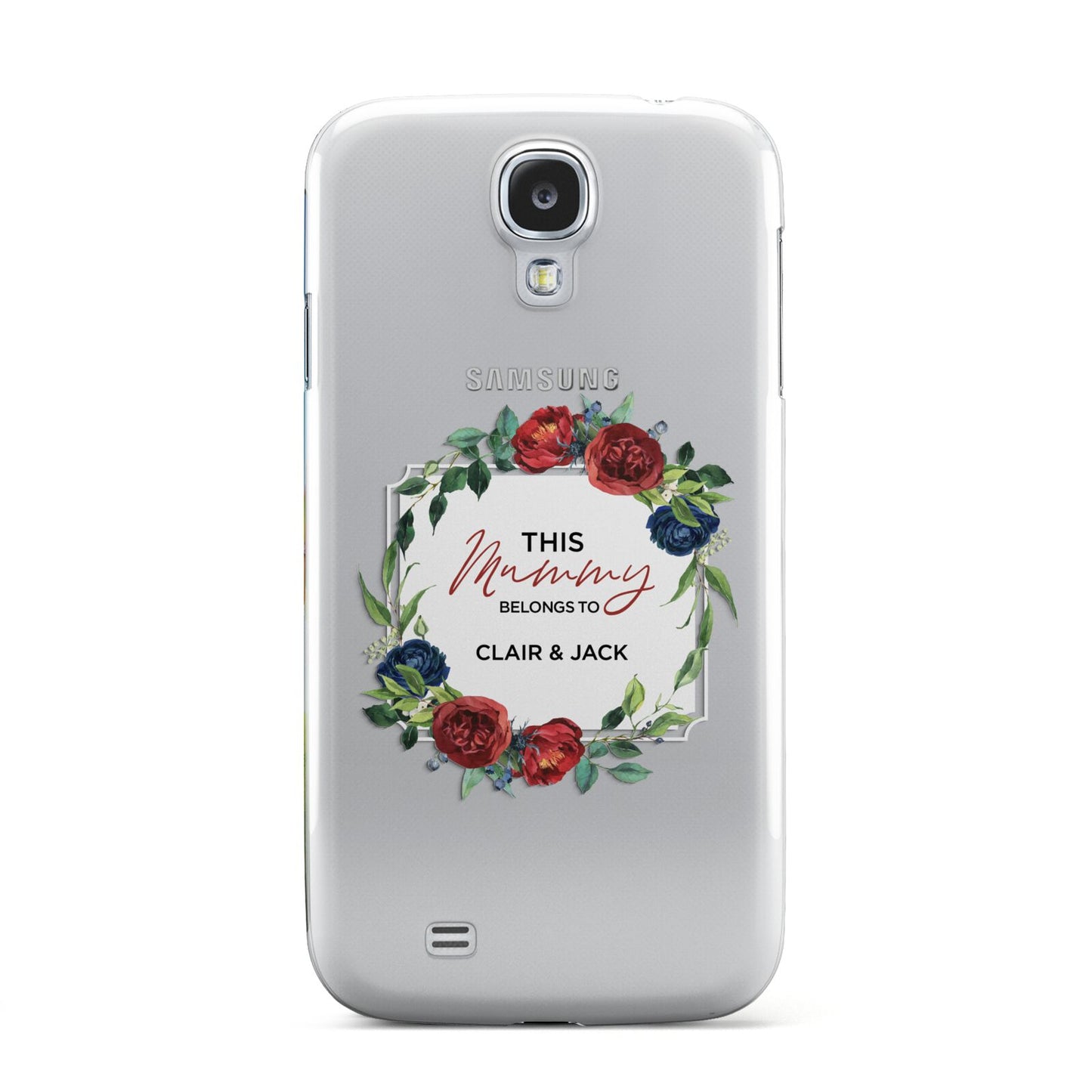 Mothers Day Flower Plaque Samsung Galaxy S4 Case