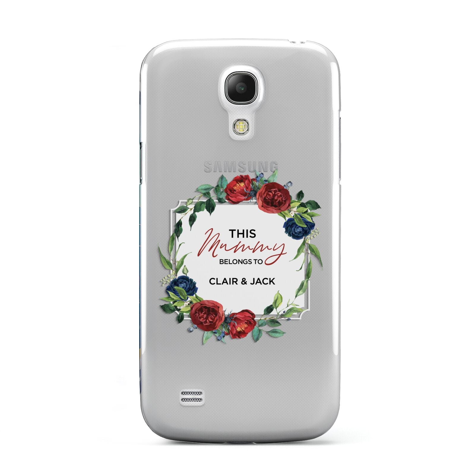 Mothers Day Flower Plaque Samsung Galaxy S4 Mini Case