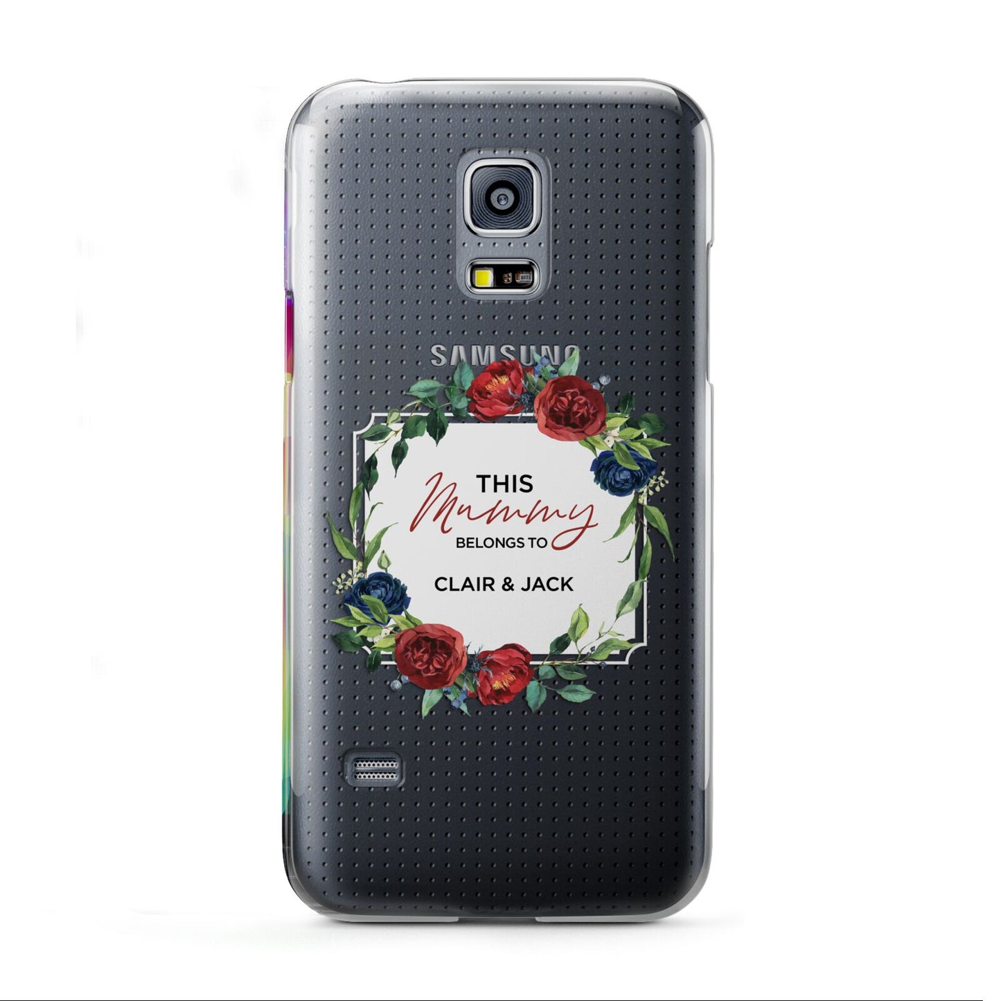 Mothers Day Flower Plaque Samsung Galaxy S5 Mini Case