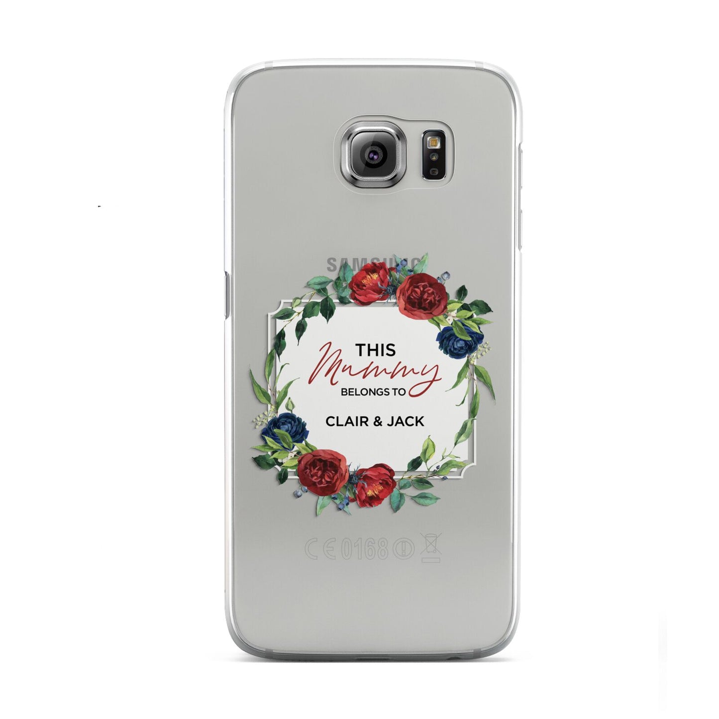 Mothers Day Flower Plaque Samsung Galaxy S6 Case