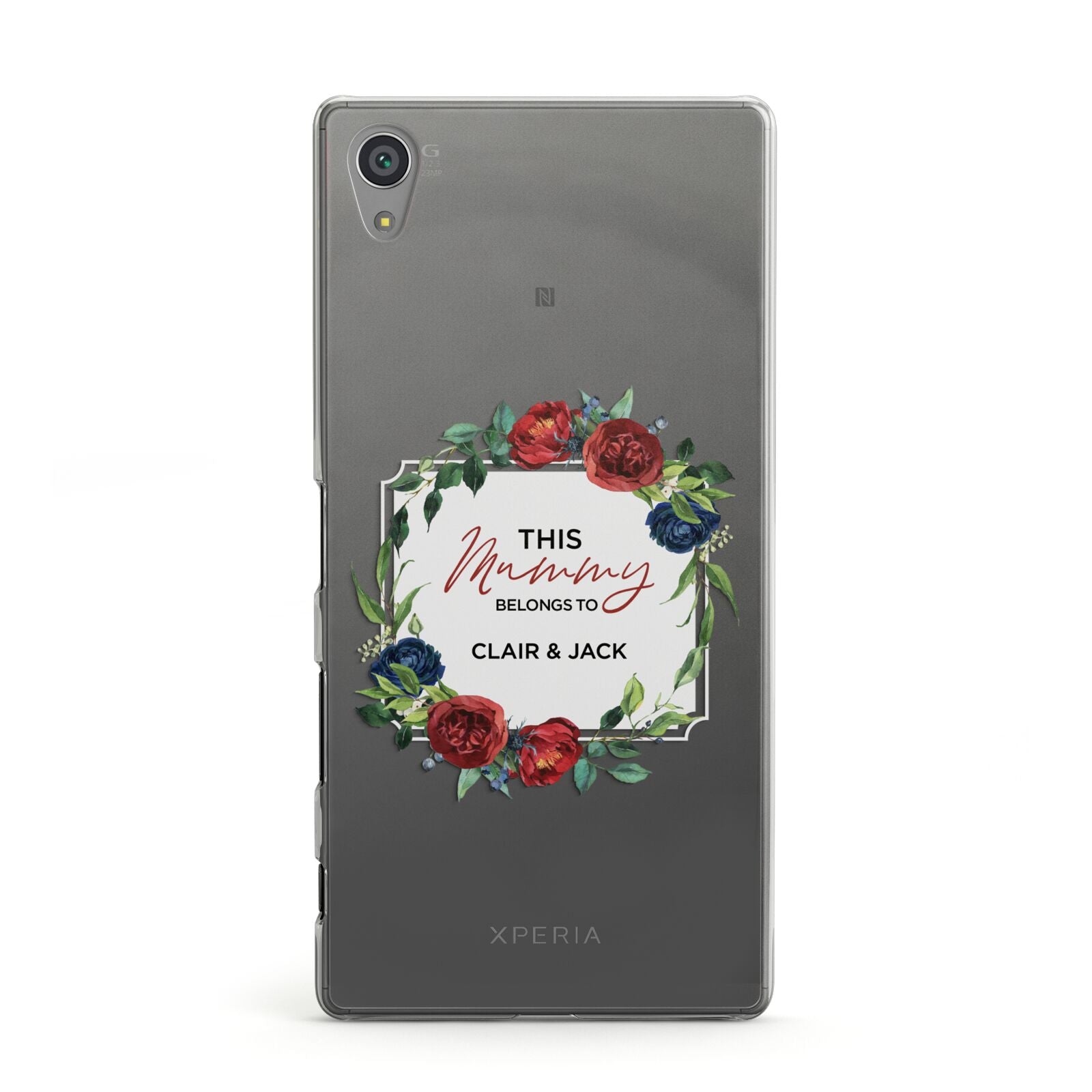 Mothers Day Flower Plaque Sony Xperia Case