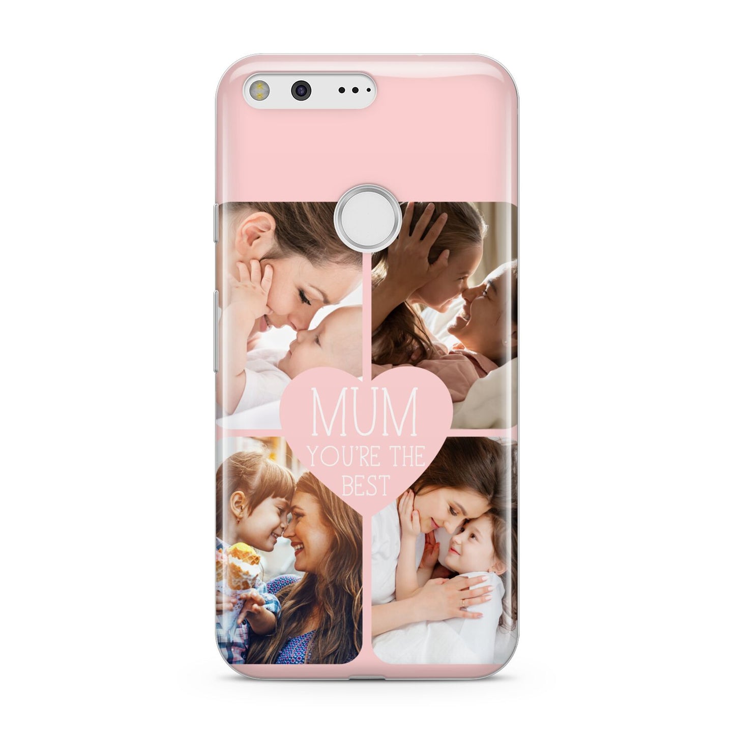 Mothers Day Four Photo Upload Google Pixel Case