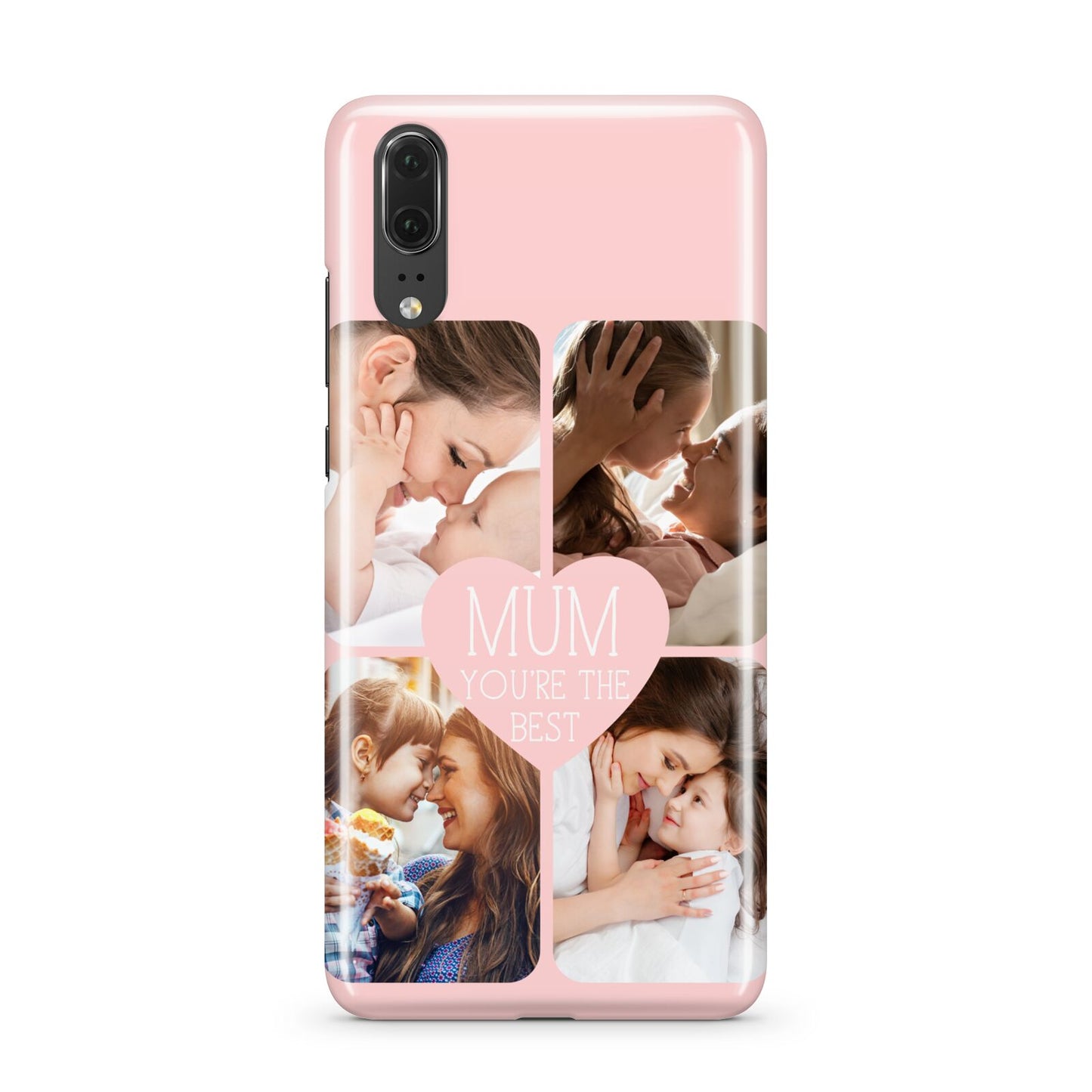 Mothers Day Four Photo Upload Huawei P20 Phone Case