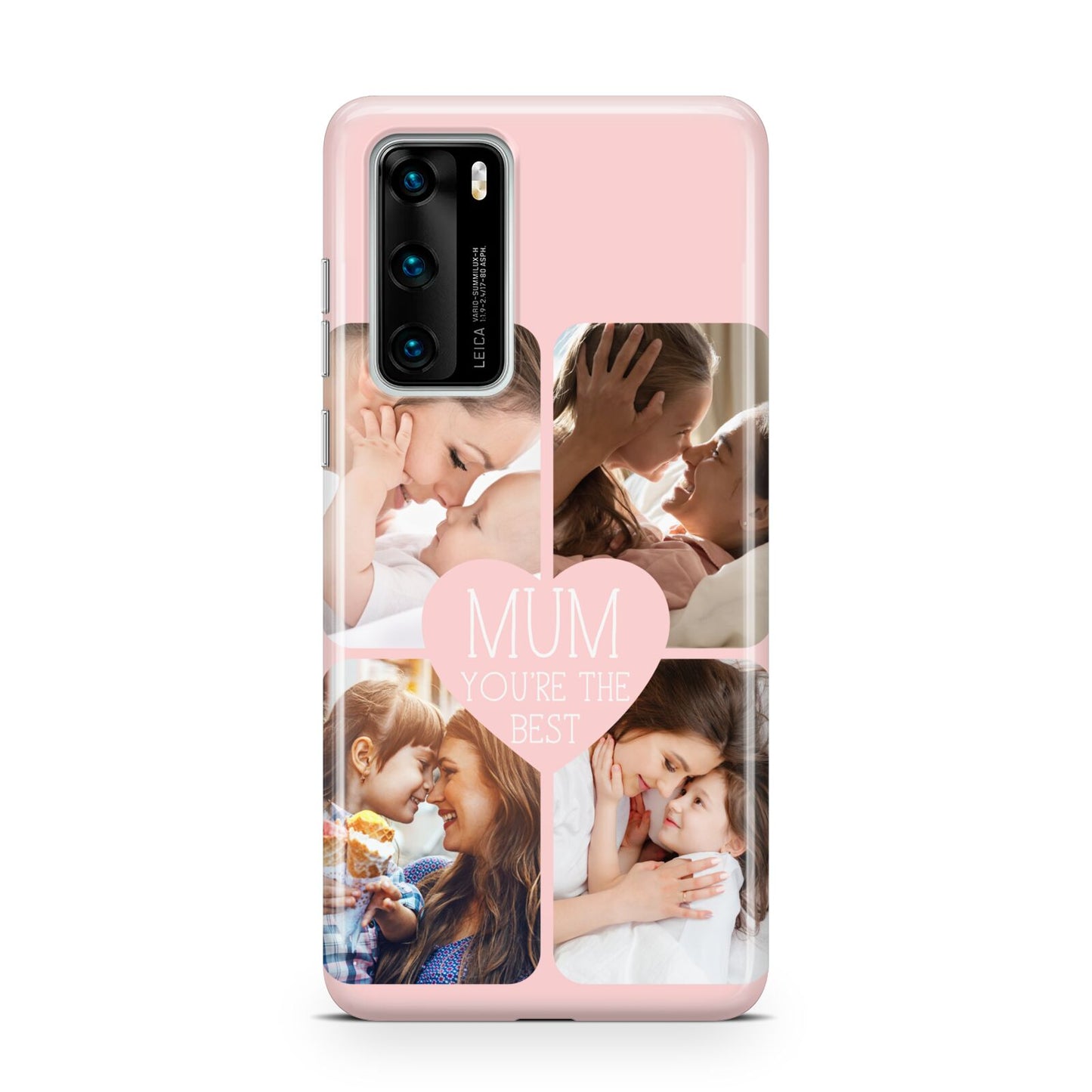 Mothers Day Four Photo Upload Huawei P40 Phone Case