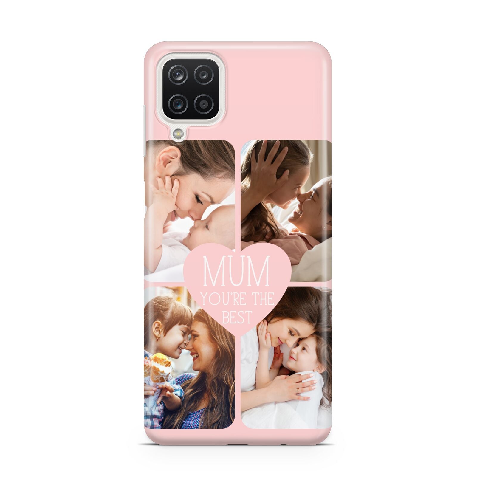 Mothers Day Four Photo Upload Samsung A12 Case