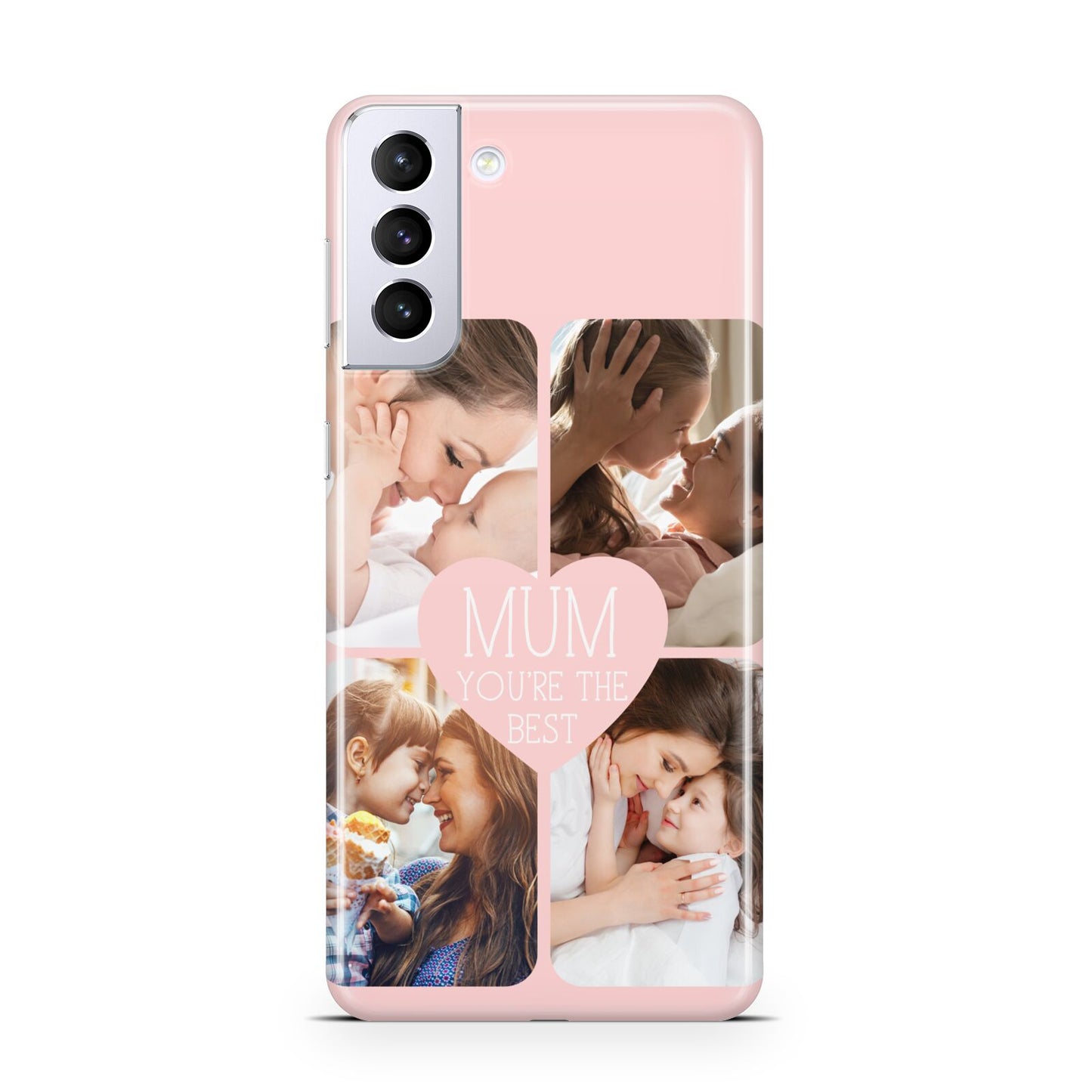 Mothers Day Four Photo Upload Samsung S21 Plus Case