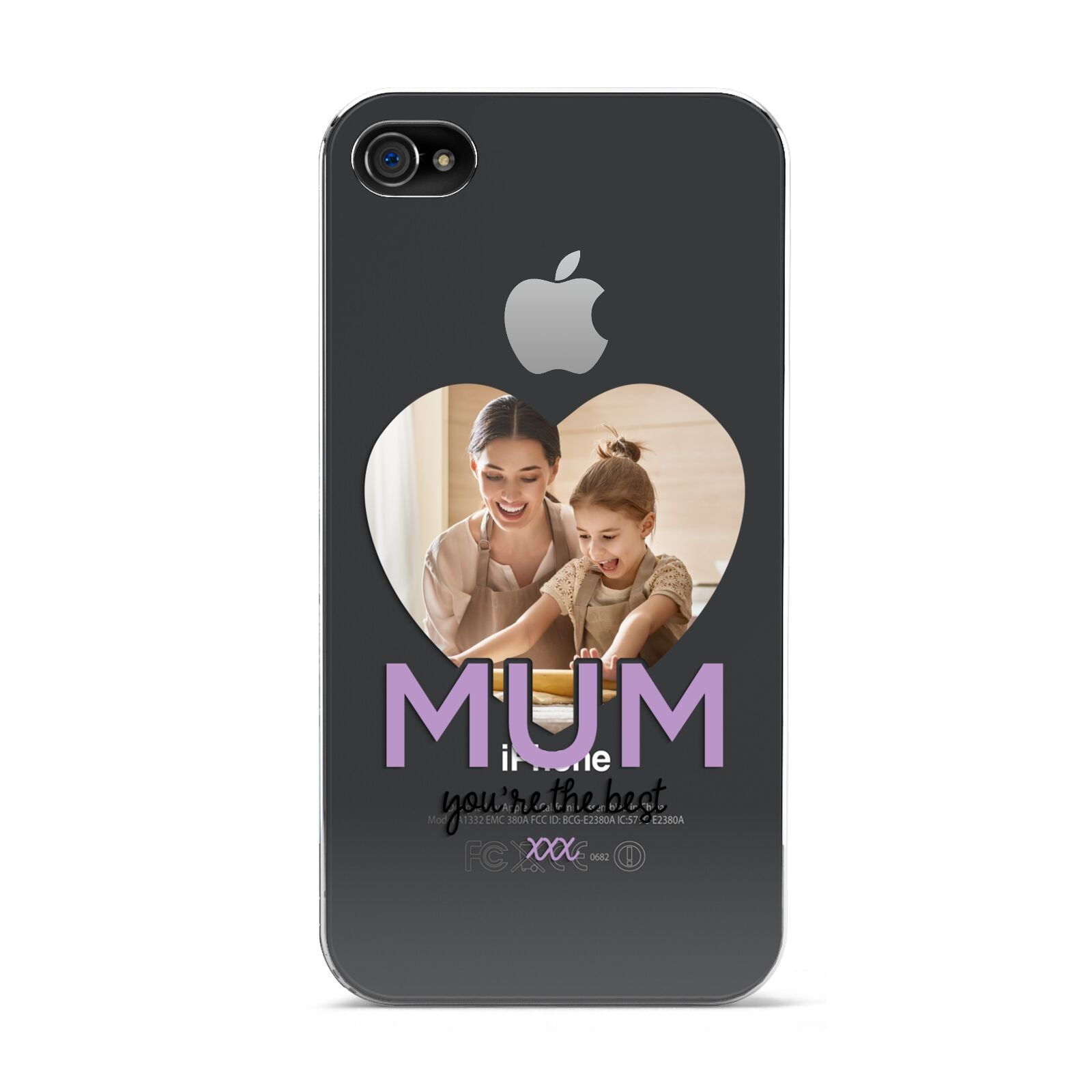 Mothers Day Heart Photo Apple iPhone 4s Case