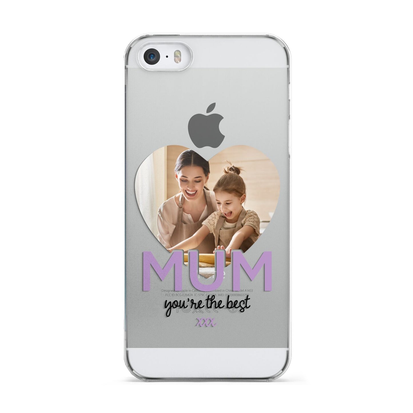 Mothers Day Heart Photo Apple iPhone 5 Case